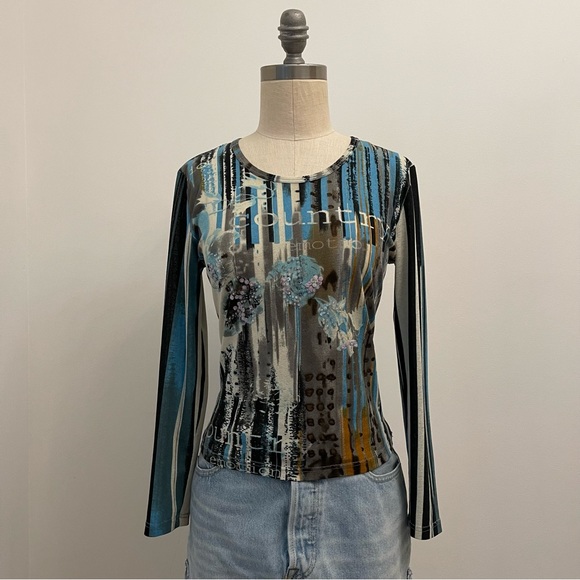 Vintage Patterned Top - Picture 1 of 3